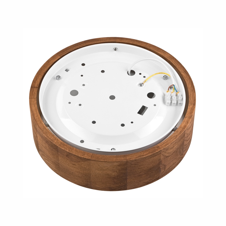 Brilagi - LED-kattovalaisin CARVALHO 1xE27/60W/230V tammi kirsikka halkaisija 27 cm