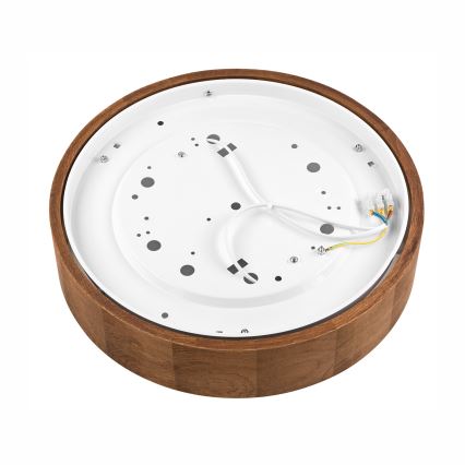 Brilagi - LED-kattovalaisin CARVALHO 2xE27/60W/230V tammi kirsikka halkaisija 37 cm