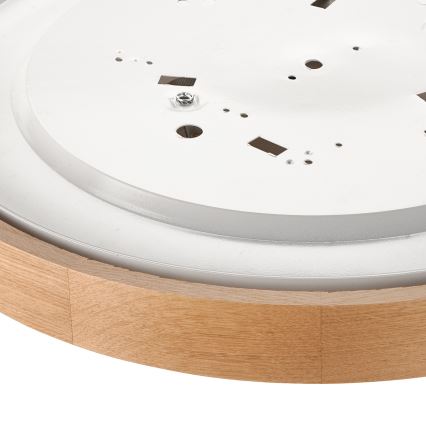 Brilagi - LED-kattovalaisin CARVALHO 3xE27/60W/230V tammi halkaisija 47,5 cm