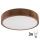 Brilagi - LED-kattovalaisin CARVALHO 3xE27/60W/230V tammi kirsikka halkaisija 47 cm