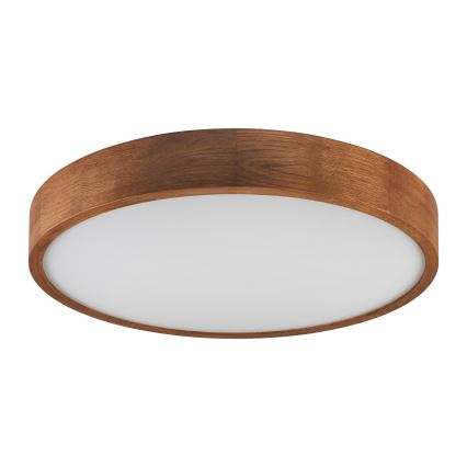 Brilagi - LED-kattovalaisin CARVALHO, 4 x E27/60W/230V, tammi-kirsikka, Ø 57,5 cm