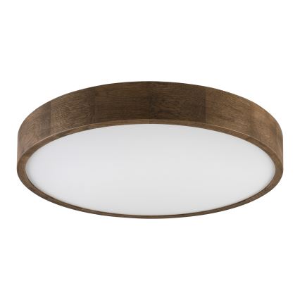 Brilagi - LED-kattovalaisin CARVALHO 4xE27/60W/230V tammi/pähkinä halkaisija 57,5 cm