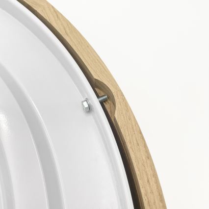 Brilagi - LED-kattovalaisin CARVALHO 4xE27/60W/230V tammi Ø 57,5 cm