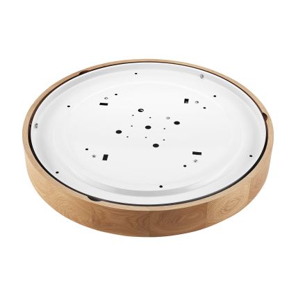 Brilagi - LED-kattovalaisin CARVALHO 4xE27/60W/230V tammi Ø 57,5 cm
