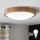 Brilagi - LED-kattovalaisin CARVALHO SLIM 2xE27/60W/230V tammi halkaisija 37 cm