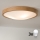 Brilagi - LED-kattovalaisin CARVALHO SLIM 3xE27/60W/230V tammi halkaisija 47 cm