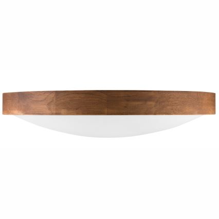 Brilagi - LED Kattovalaisin CARVALHO SLIM 3xE27/60W/230V tammi-kirsikka, halkaisija 47 cm