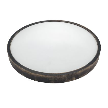 Brilagi - LED-kattovalaisin CARVALHO SLIM SMOKEY LED/36W/230V tammi, halkaisija 47,5 cm
