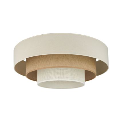 Brilagi - LED-kattovalaisin DENVER LUNETA LED/12W/230V halkaisija 60 cm 3000K/4000K/6400K beige/kerma
