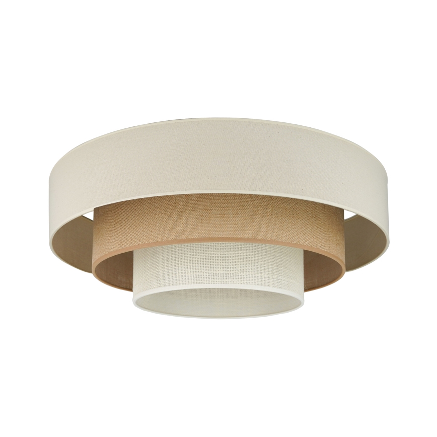 Brilagi - LED-kattovalaisin DENVER LUNETA LED/12W/230V halkaisija 60 cm 3000K/4000K/6400K beige/kerma