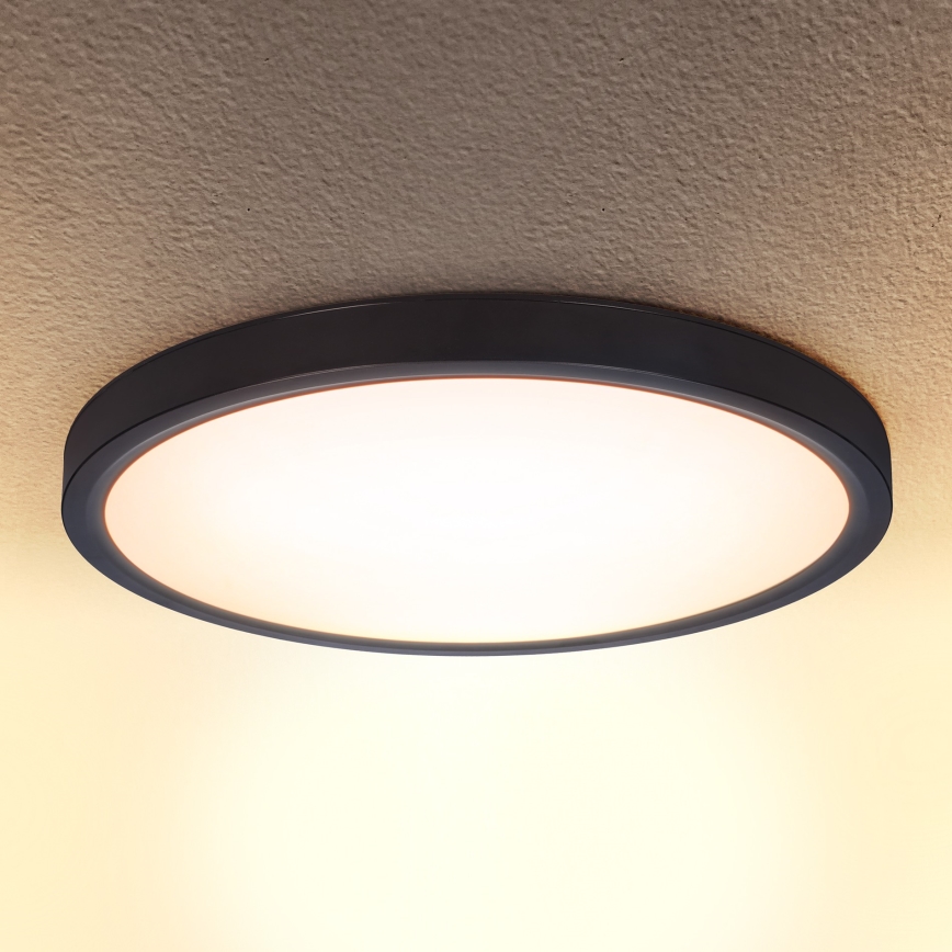 Brilagi - LED-kattovalaisin ESTELA LED/18W/230V musta