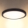 Brilagi - LED-kattovalaisin ESTELA LED/18W/230V musta