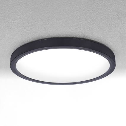 Brilagi - LED-kattovalaisin ESTELA LED/18W/230V musta