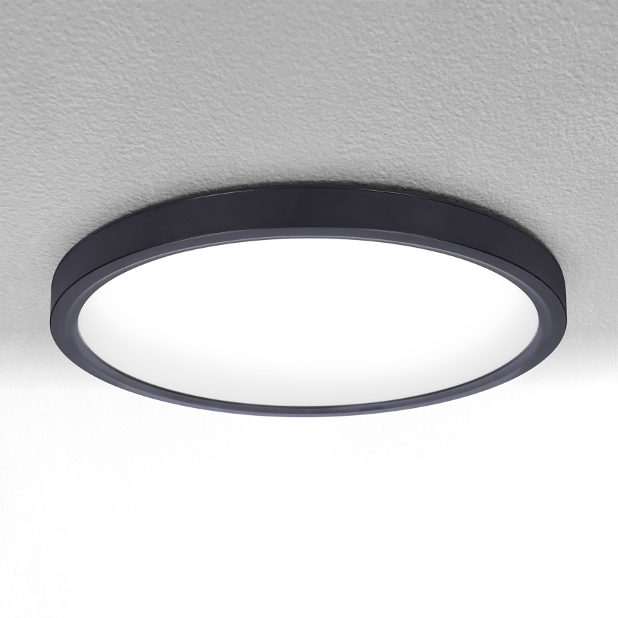 Brilagi - LED-kattovalaisin ESTELA LED/18W/230V musta