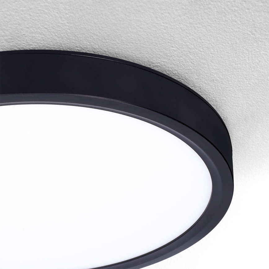 Brilagi - LED-kattovalaisin ESTELA LED/18W/230V musta