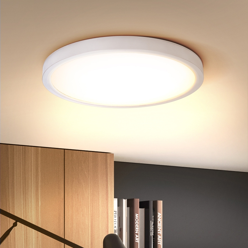 Brilagi - LED-kattovalaisin ESTELA LED/18W/230V valkoinen