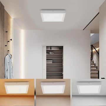 Brilagi - LED-kattovalaisin kylpyhuoneeseen FRAME LED/24W/230V 30x30 cm 3000/4000/6000K IP44 valkoinen