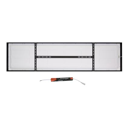 Brilagi- LED-kattovalaisin kylpyhuoneeseen FRAME LED/40W/230V 120x30 cm IP44 musta
