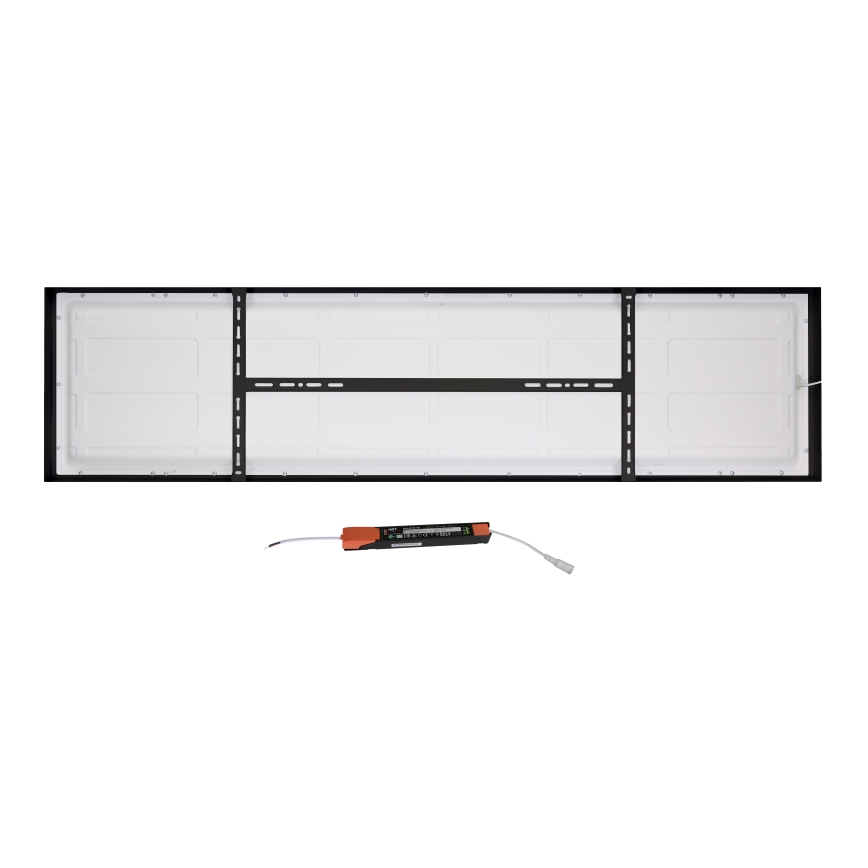 Brilagi- LED-kattovalaisin kylpyhuoneeseen FRAME LED/40W/230V 120x30 cm IP44 musta