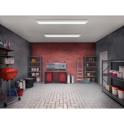 Brilagi - LED-kattovalaisin kylpyhuoneeseen FRAME LED/50W/230V 120x30 cm IP44 valkoinen