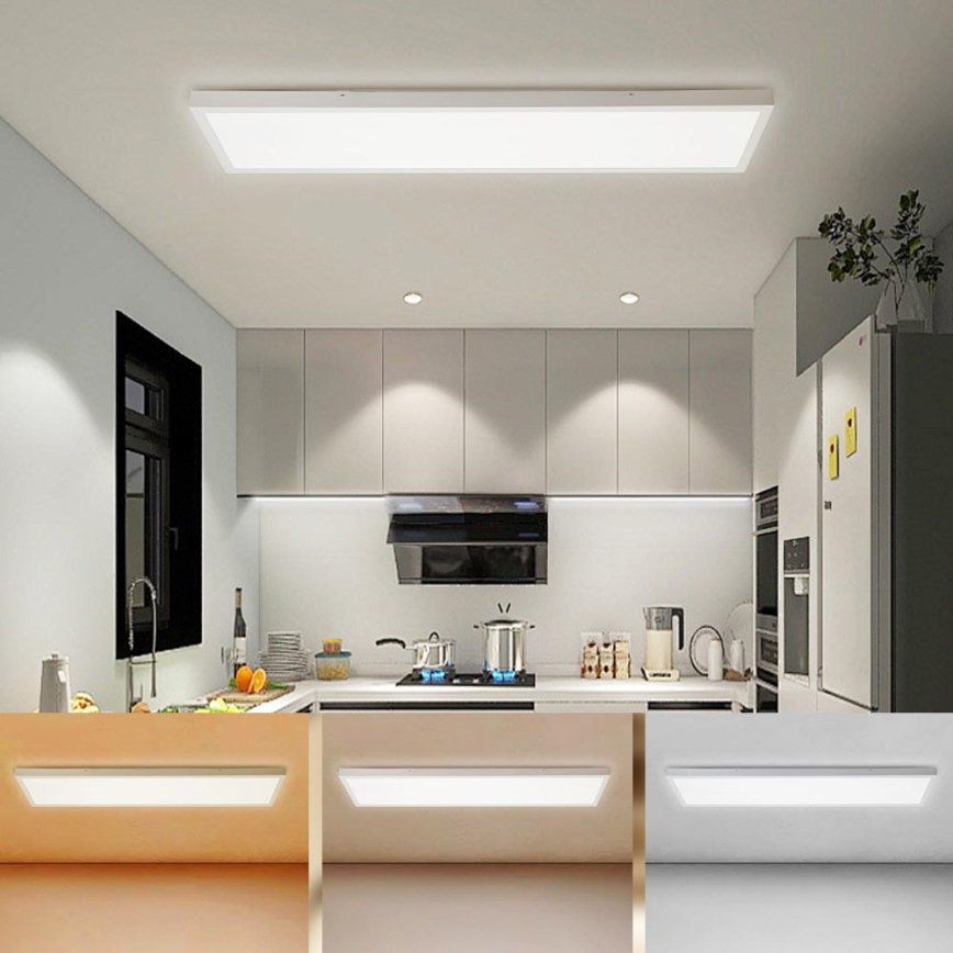 Brilagi - LED-kattovalaisin kylpyhuoneeseen FRAME LED/50W/230V 30x120 cm 3000/4000/6000K IP44 valkoinen