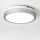 Brilagi - LED-kattovalaisin kylpyhuoneeseen PERA 18W/230V halkaisija 22 cm IP65 hopea