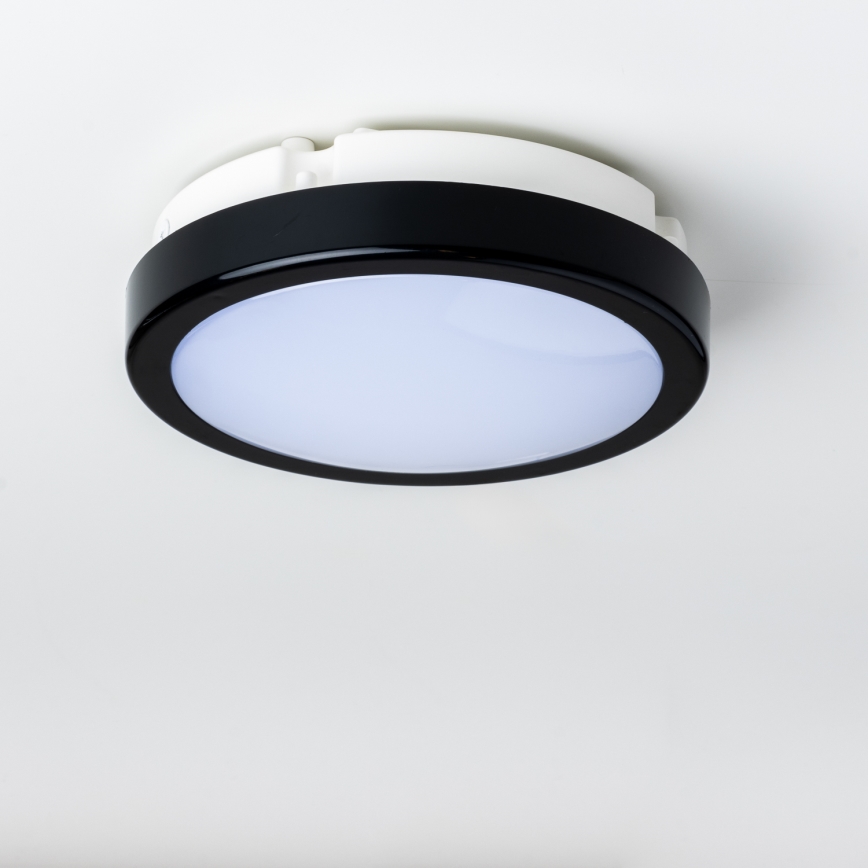 Brilagi - LED-kattovalaisin kylpyhuoneeseen PERA LED/12W/230V halkaisija 18 cm IP65 musta