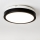 Brilagi - LED-kattovalaisin kylpyhuoneeseen PERA LED/18W/230V halkaisija 22 cm IP65 musta