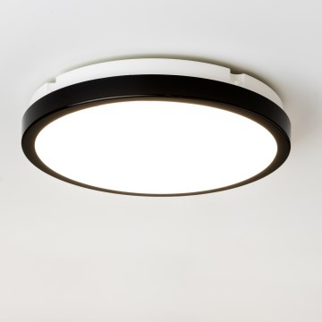 Brilagi - LED-kattovalaisin kylpyhuoneeseen PERA LED/24W/230V halkaisija 28 cm IP65 musta