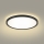 Brilagi - LED-kattovalaisin kylpyhuoneeseen ULTRA SLIM LED/18W/230V halkaisija 30 cm musta IP54