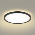 Brilagi - LED-kattovalaisin kylpyhuoneeseen ULTRA SLIM LED/24W/230V halkaisija 42 cm musta IP54