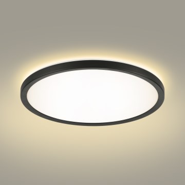 Brilagi - LED-kattovalaisin kylpyhuoneeseen ULTRA SLIM LED/24W/230V halkaisija 42 cm musta IP54