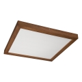 Brilagi - LED Kattovalaisin kylpyhuoneeseen WOODY FRAME LED/40W/230V 60x60 cm IP44 kirsikka