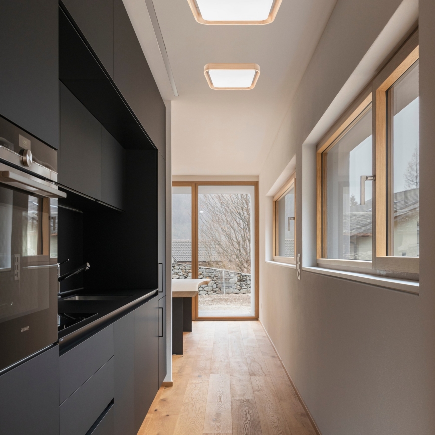 Brilagi - LED-kattovalaisin MANAROLA CUBIC LED/24W/230V 3000-6500K mänty + +kaukosäädin