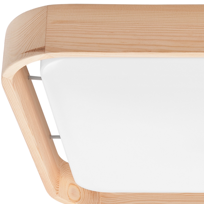 Brilagi - LED-kattovalaisin MANAROLA CUBIC LED/24W/230V 3000-6500K mänty + +kaukosäädin