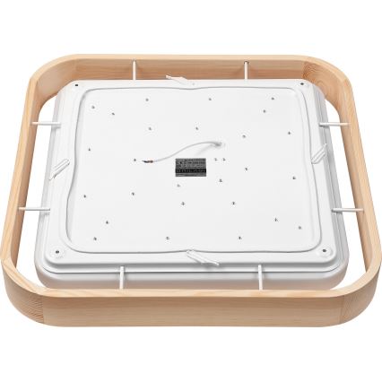 Brilagi - LED-kattovalaisin MANAROLA CUBIC LED/24W/230V 3000-6500K mänty + +kaukosäädin