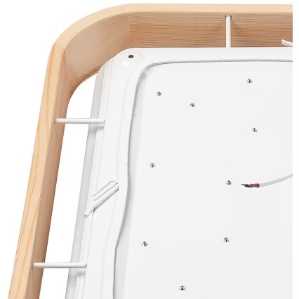 Brilagi - LED-kattovalaisin MANAROLA CUBIC LED/24W/230V 3000-6500K mänty + +kaukosäädin