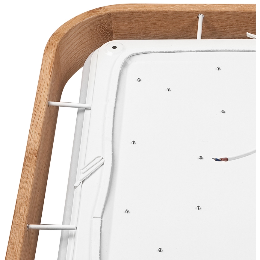 Brilagi - LED-kattovalaisin MANAROLA CUBIC LED/24W/230V 3000-6500K tammi + +kaukosäädin
