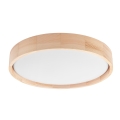 Brilagi - LED Kattovalaisin MANAROLA SIMPLE LED/24W/230V 3000K mänty Ø 41 cm