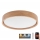 Brilagi - LED-kattovalaisin MANAROLA SMART LED/24W/230V 2700-6500K tammi halkaisija 41 cm Wi-Fi + kauko-ohjaus Tuya