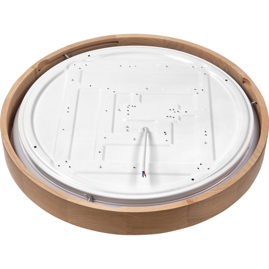 Brilagi - LED-kattovalaisin MANAROLA SMART LED/36W/230V 2700-6500K tammi halkaisija 51 cm Wi-Fi + kauko-ohjaus Tuya