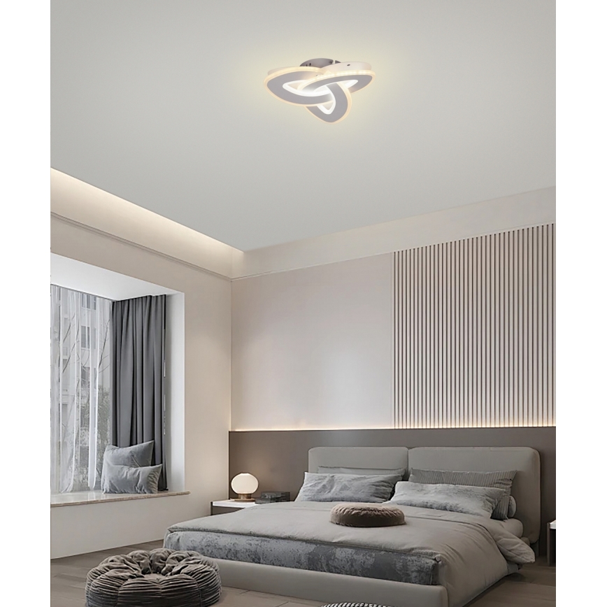 Brilagi - LED himmennettävä kattovalaisin MODERN MINI LED/49W/230V 3000/4000/6000K 30x30 cm + kaukosäädin