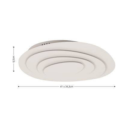 Brilagi - LED himmennettävä kattovalaisin MODERN MINI LED/65W/230V 3000/4000/6000K 41x34,3 cm + kaukosäädin