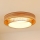 Brilagi - LED-kattovalaisin MONTANA BOHO LED/26W/230V halkaisija 60 cm ruskea