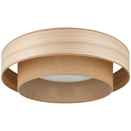 Brilagi - LED-kattovalaisin MONTANA BOHO LED/26W/230V halkaisija 60 cm ruskea