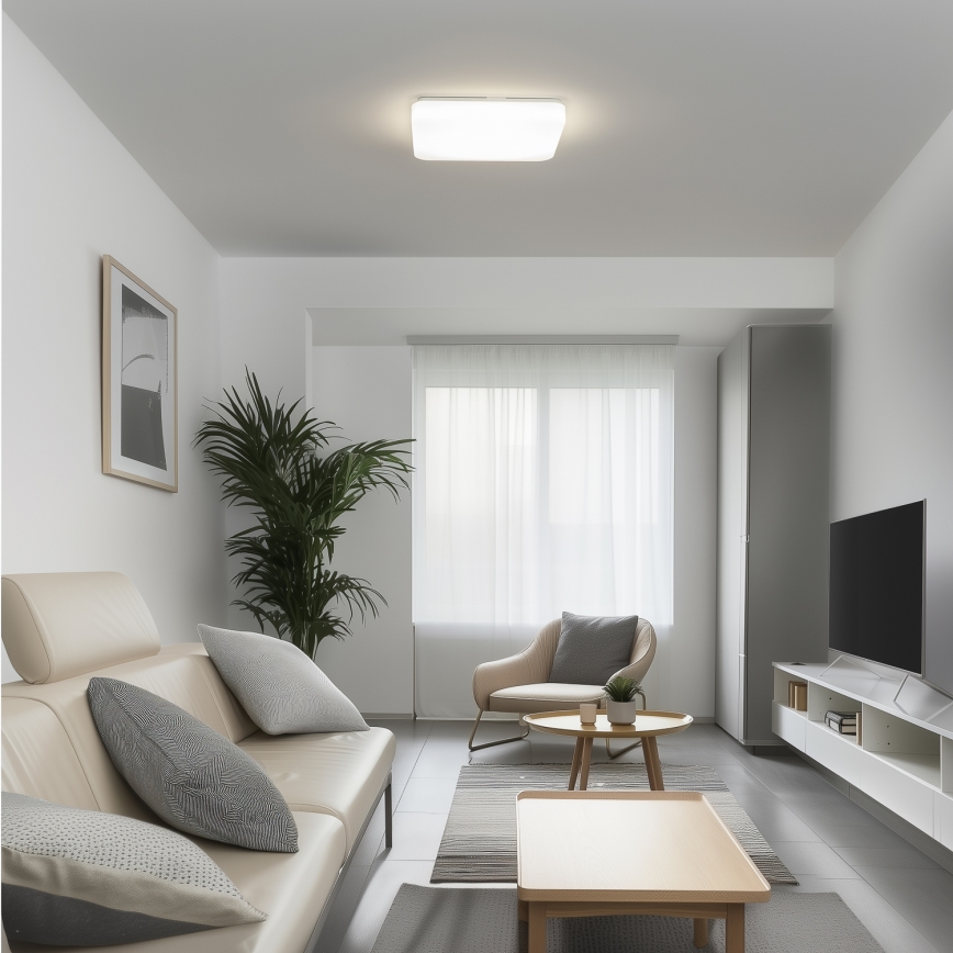 Brilagi - LED-kattovalaisin PLAIN LED/24W/230V 3000K