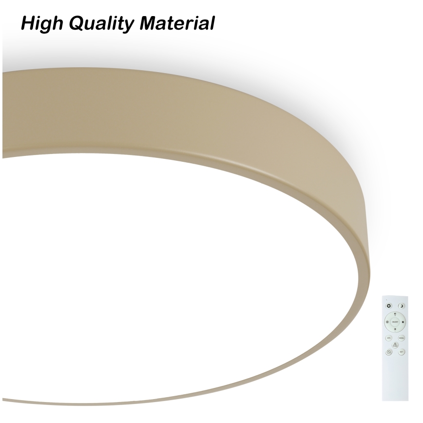 Brilagi - Himmennettävä kattovalaisin POOL SMART LED/48W/230V 3000-6000K 40 cm Wi-Fi Tuya beige + kaukosäädin