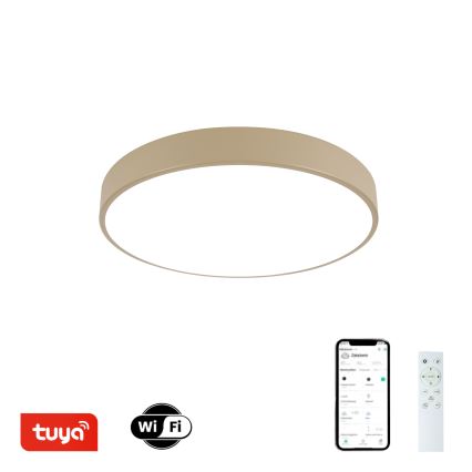 Brilagi - Himmennettävä kattovalaisin POOL SMART LED/48W/230V 3000-6000K 40 cm Wi-Fi Tuya beige + kaukosäädin