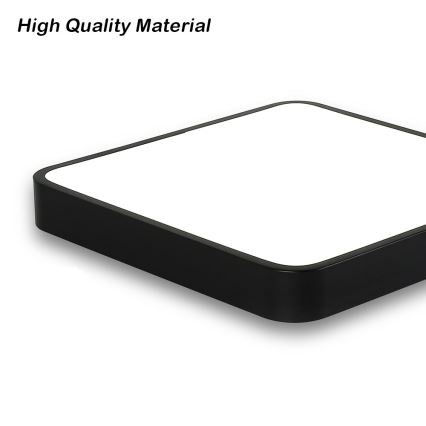 Brilagi - LED-kattovalaisin POOL SQUARE LED/36W/230V 3000/4500/6000K 40x40 cm musta