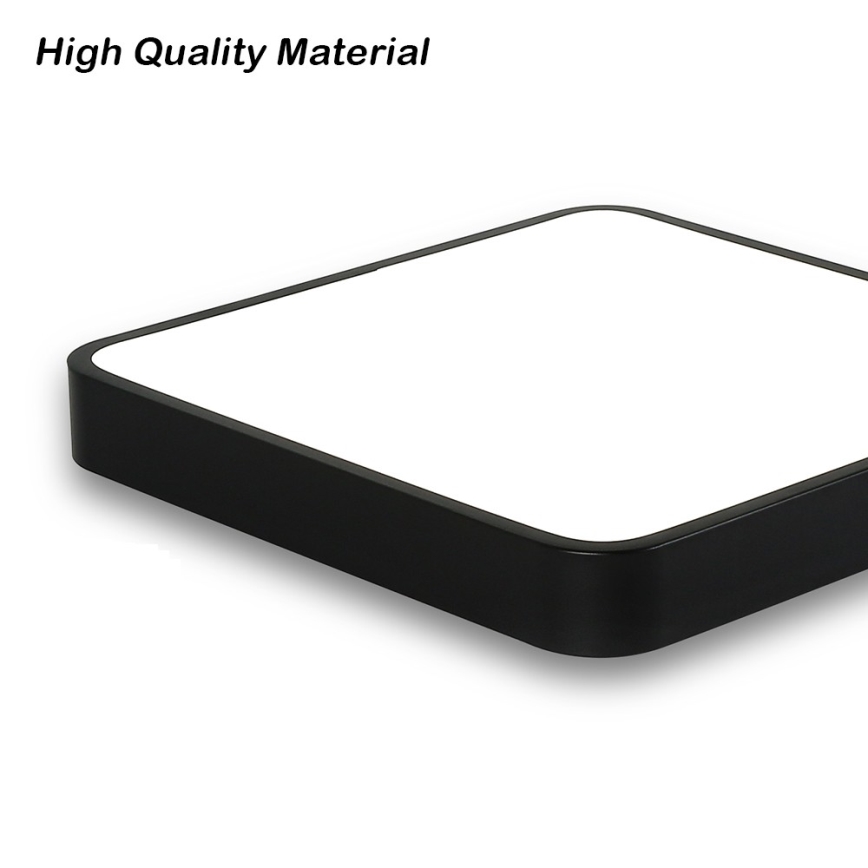 Brilagi - LED-kattovalaisin POOL SQUARE LED/36W/230V 3000/4500/6000K 40x40 cm musta